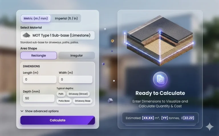 Aggregates Calculator UK