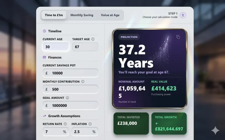 Millionaire Calculator UK