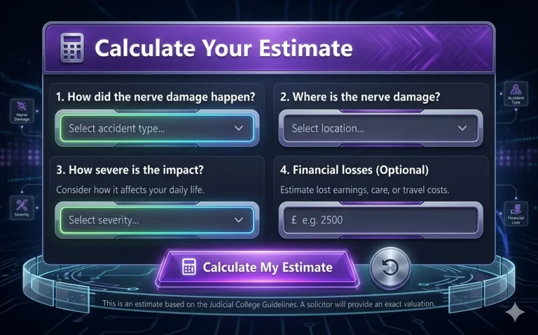 Nerve Damage Compensation Calculator