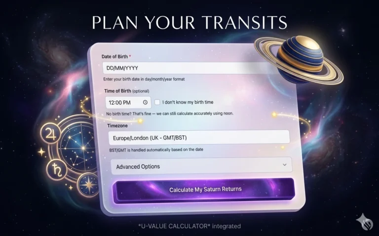 Saturn Return Calculator