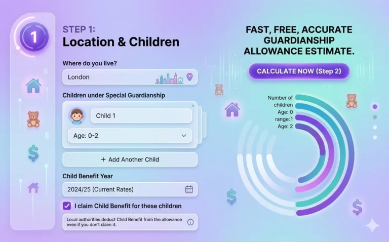 Special Guardianship Allowance Calculator