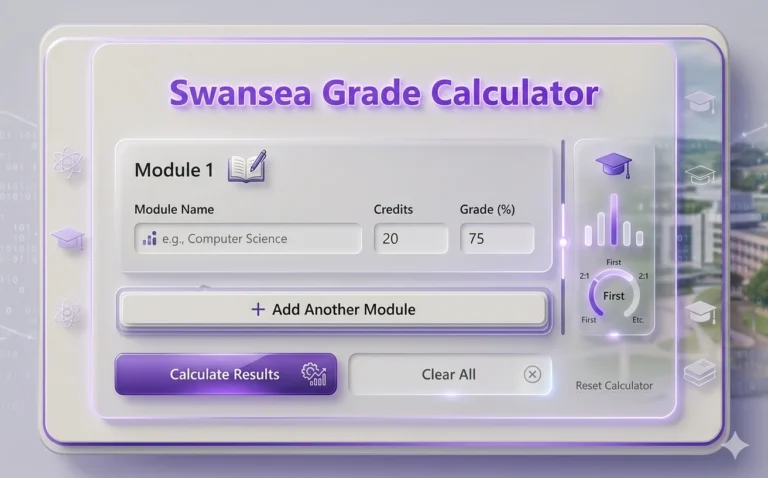 Swansea Grade Calculator