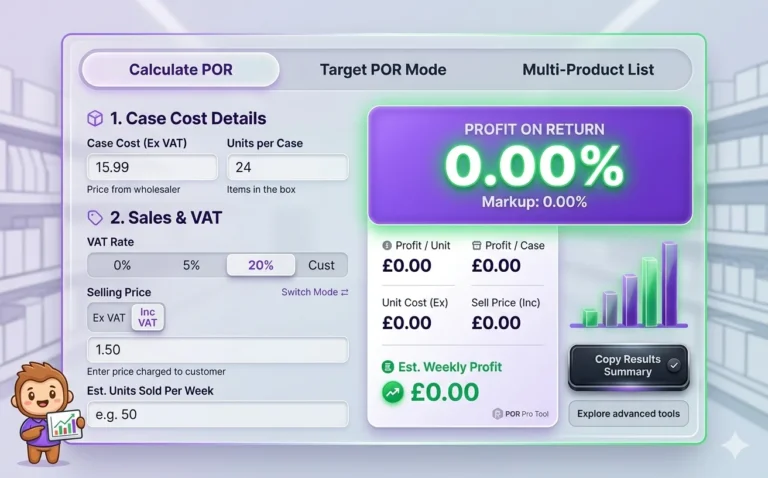 UK POR Calculator