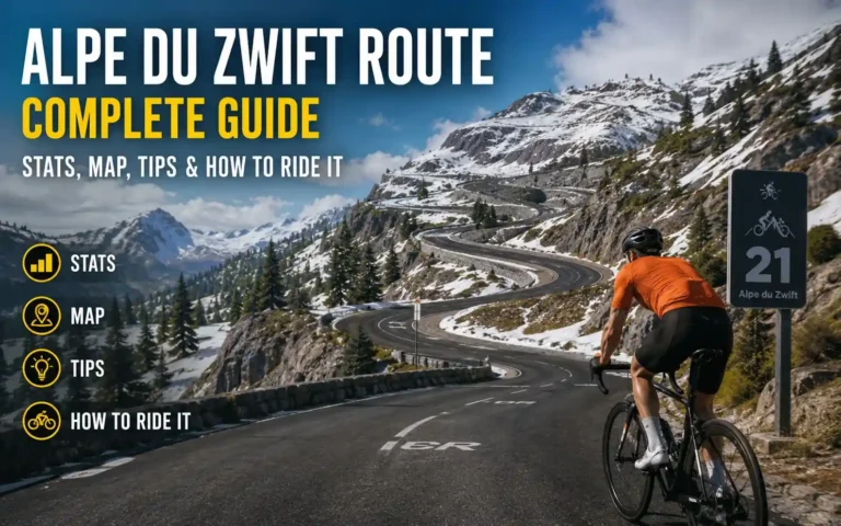 Alpe du Zwift Route