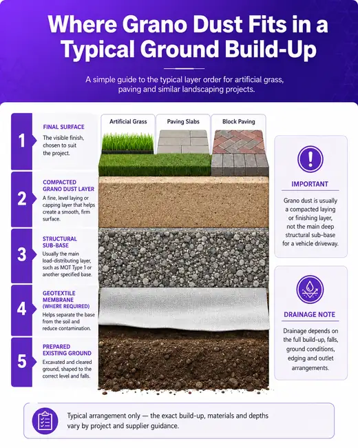How to Lay Grano Dust