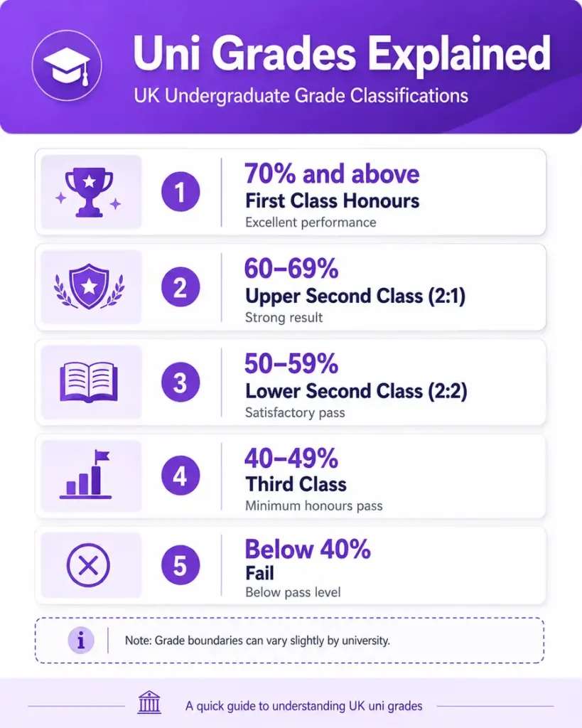 What Do UK Uni Grades Mean