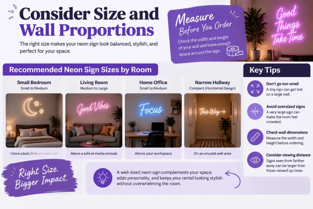 Consider Size and Wall Proportions